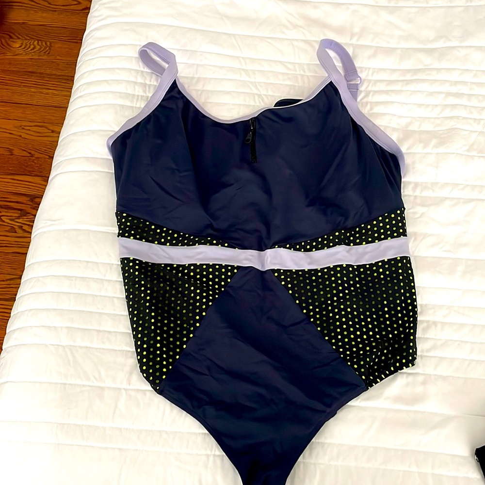 Bravissimo Bathing Suit Size 38HH Navy One Piece